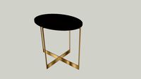 Clarendon Oval End Table