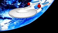 Constitution class starship USS Enterprise SCA-1701