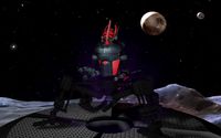 Robot spider in the planet 3D Model