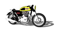 1973 Triumph Trident T150 'cafe racer'