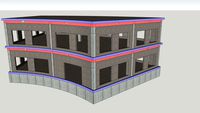 2 Storey Bendy Offices