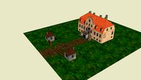 Palace in village Strzmiele (Stremehl). Poland_ western pomerania