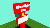 Moonlight Inn Pole Sign