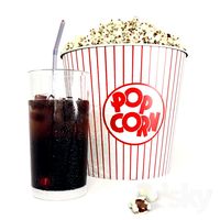 Popcorn and cola