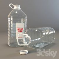 6 liter bottle of water &amp;quot;AQUA LIFE&amp;quot;