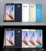 Samsung Galaxy S6 All Colors Modo Octane 3D Model