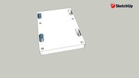 bracket hp screen 40mm up