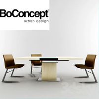 Table Bari, chairs Mariposa Deluxe