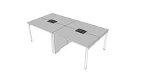 Haworth - Small conference Desk (up to 6 seats)