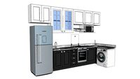 Cozinha Corredor