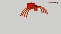 Robot spider R2D2gnm