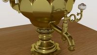 Russian teapot 3D Model