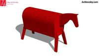 Horse to the playground