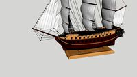 accessories interior, vase, pajangan, ornament, lukisan, pot, ship, kapal laut