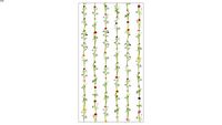 branco.PAPEL DE PAREDE RANUNCULUS LISTRA BRANCO SNIJDER & CO