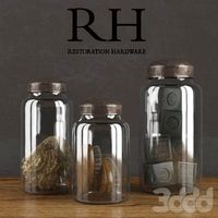 Pharmacy Zinc & Glass / Restoration Hardware