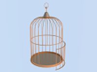 Bird cage 3D Model