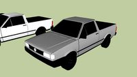 VOLKSWAGEN SAVEIRO 1.6 GL PICK UP 1992