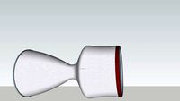 Rocketdyne MR-80B Bell Nozzle