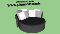Cibele chaise 180X180 giratória