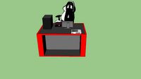 pc x box and gaming chair