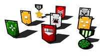 Rank badges
