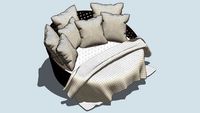 Round Couch (papasan)