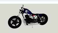 Guerrero 250 Chopper Brat-Bobber style