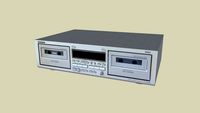 ONKYO TA-RW255 (DoubleTapeRecorder) silber