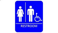 Women/Men/Handicap Restroom Sign