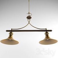 Bronze chandelier hanging S-15341-CAM, Spain