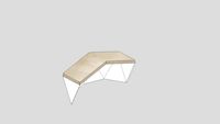 manager desk Hexagon 01