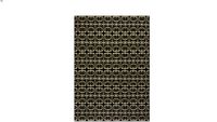 Tapete Kilim Freedom Moroccan 11 Black Cream - by Kamy