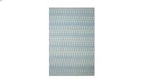 Tapete Kilim Freedom Moroccan 8 Ivory Light Blue - by Kamy