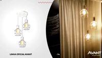 Pendente Adhara Branco 3x - Avant