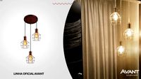Pendente Adhara Cobre 3x - Avant
