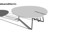 Skandiform Pond Coffee Table