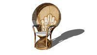 MANILLE Fauteuil en rotin tressé REF 176034 PRIX 399.00