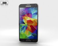 Samsung Galaxy S5 Black 3D Model