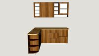 Cocina Color nogueira boreal