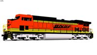 BNSF General Electric ES44AC