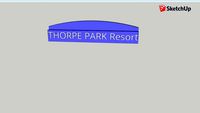 Thorpe park sign