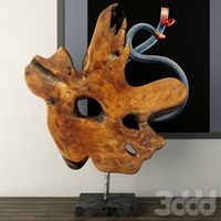 Teak Wood Table Top Decoration