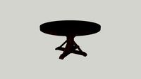 BENCHWRIGHT PEDESTAL DINING TABLE