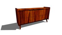 Tatra Nabytok cabinet for linen - mid century