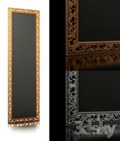 Carved frame
