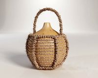 Wooden vase