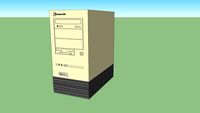 Packard Bell (Legend 822 CDT) desktop computer