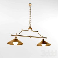 Lampadario brunito350_2L Cono