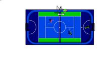 SEPCOURT 14 X 7,5 meter mini tennis basketbal floorball voetbal